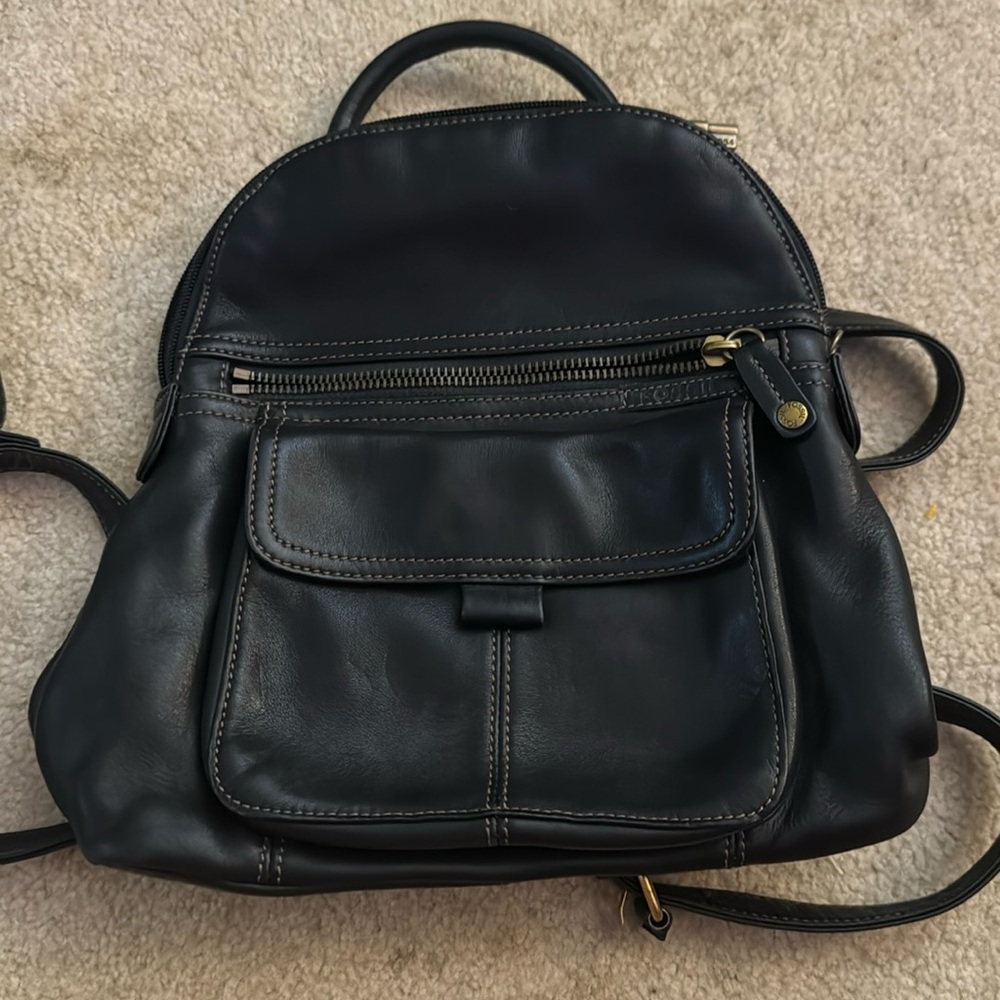 fossil backpack purse